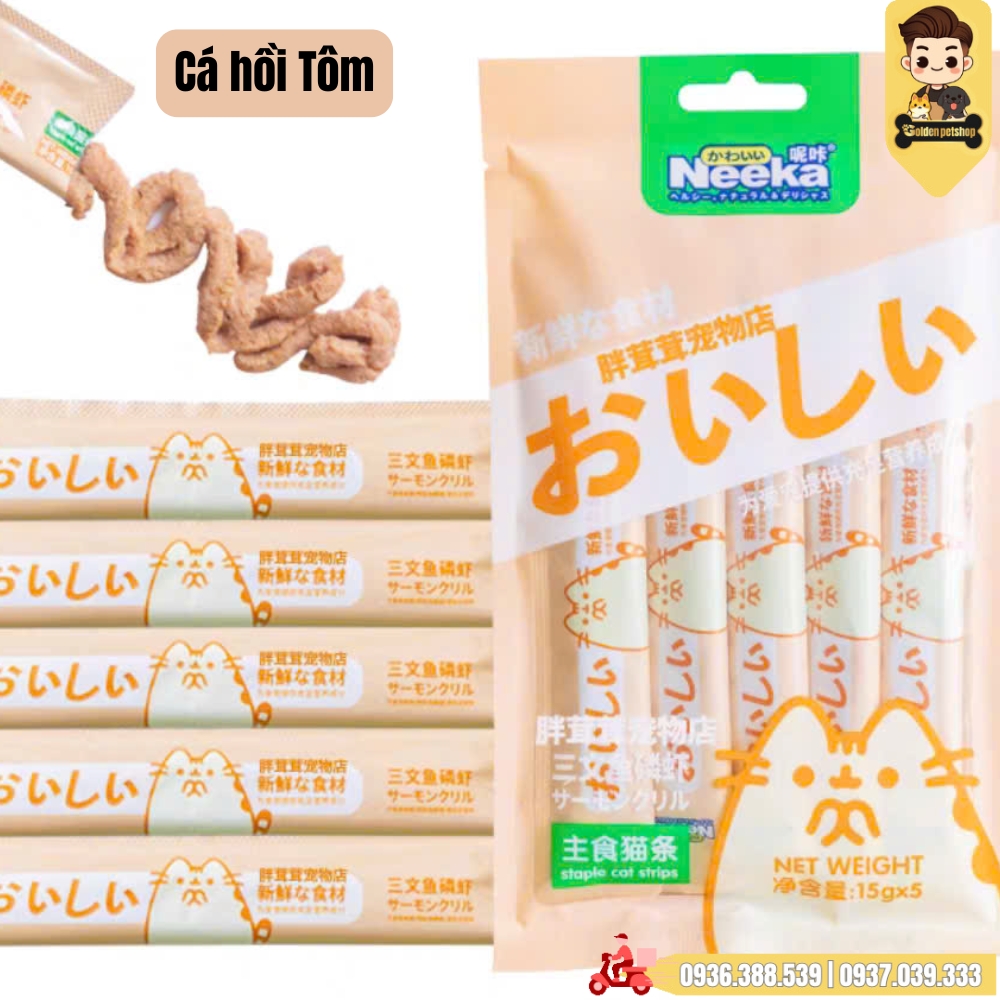 Súp thưởng cho chó mèo Neeka - gói 5 thanh