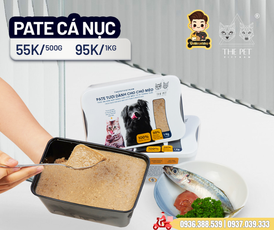 Pate tươi cho chó mèo The Pet Viet Nam