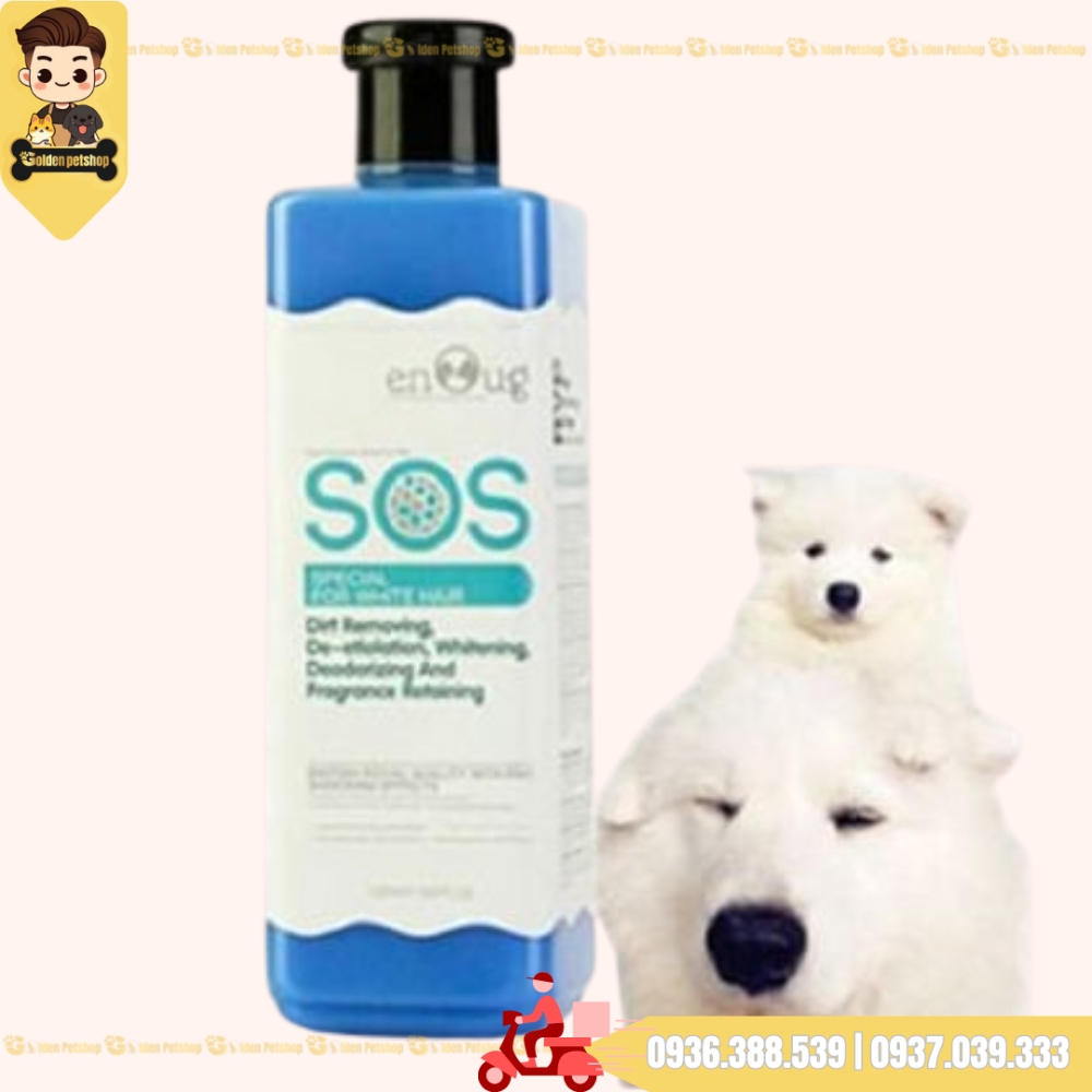 Sữa tắm cho chó mèo SOS - Nhiều loại - Chai 550ml