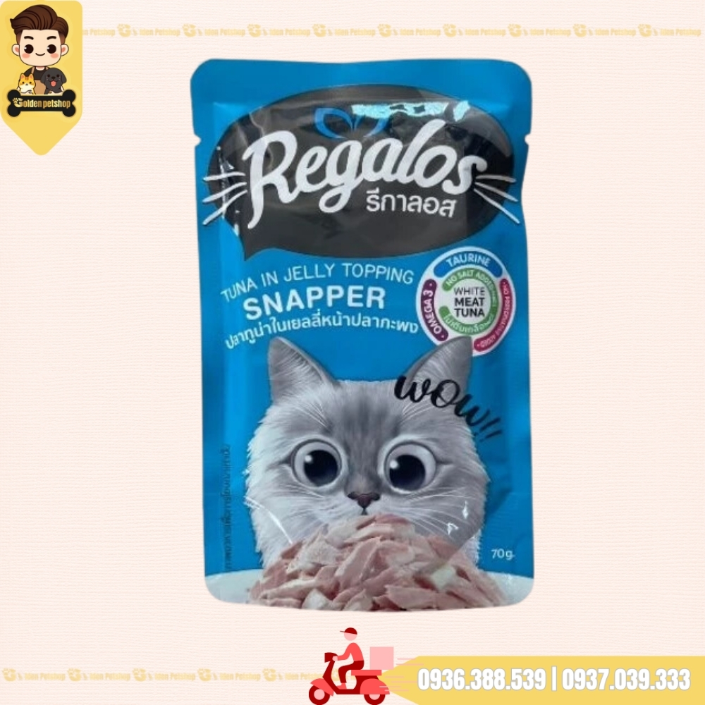 Pate cho mèo Regalos Thái Lan - gói 70g