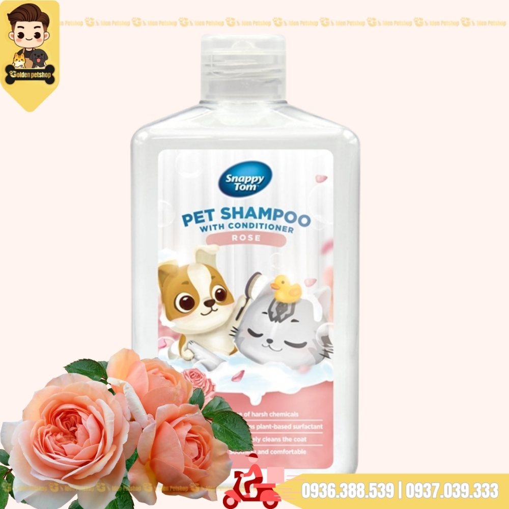Sữa tắm cho chó mèo Snappy Tom - chai 500ml