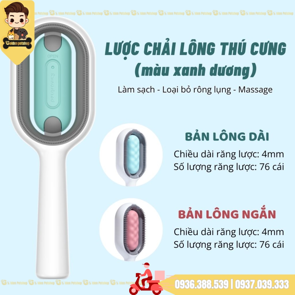Khăn bông vệ sinh - Kèm lược chải nước Gravity