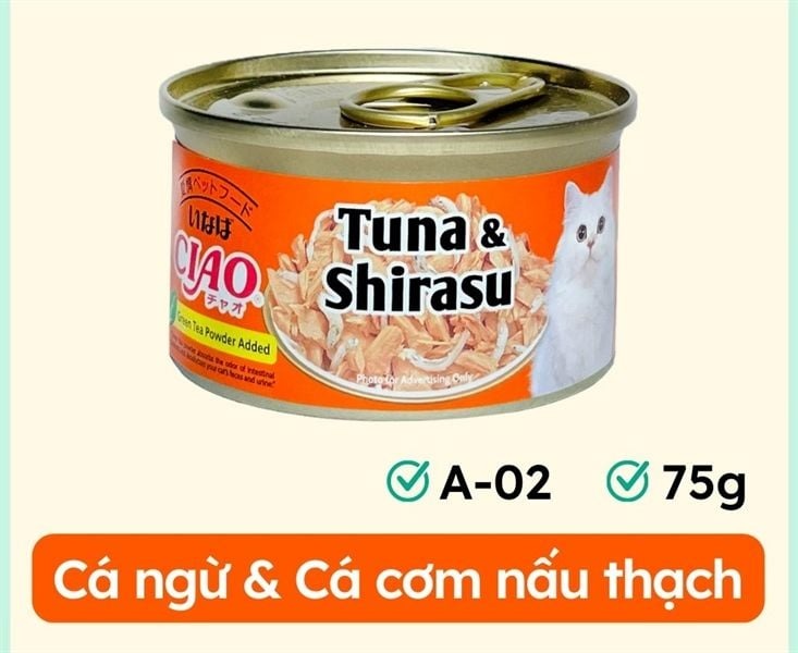 Pate Ciao lon 85gr cho mèo