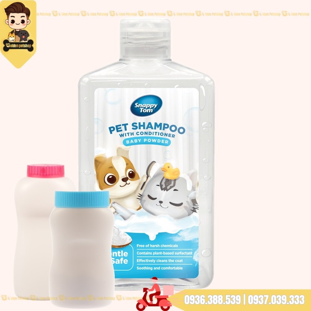 Sữa tắm cho chó mèo Snappy Tom - chai 500ml