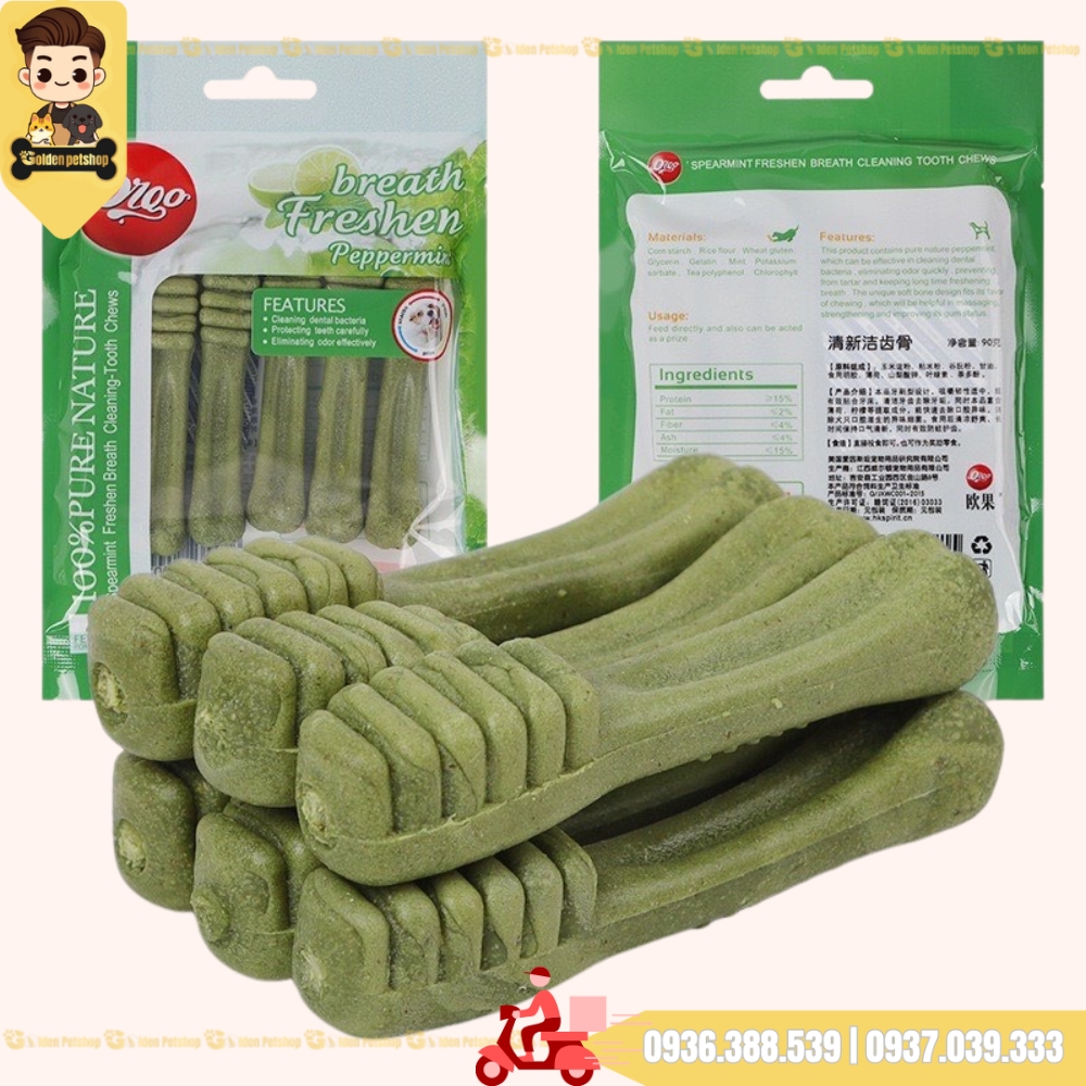 Xương sữa gặm cho chó Orgo - gói 90g