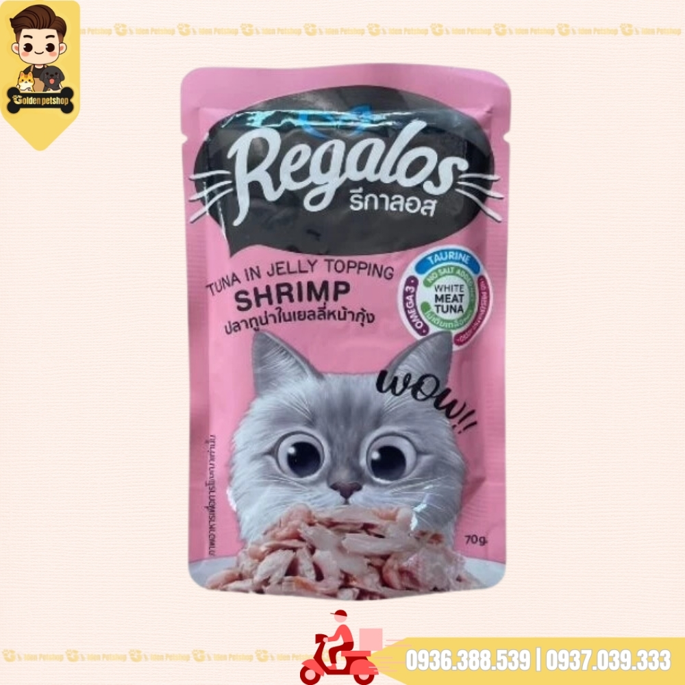 Pate cho mèo Regalos Thái Lan - gói 70g
