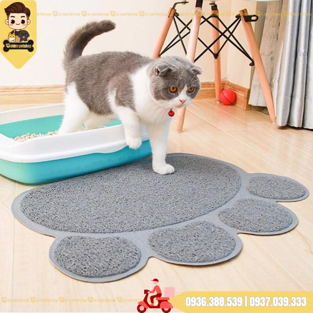 Thảm cào cho mèo Silicon, mèo cào móng, chống văng cát