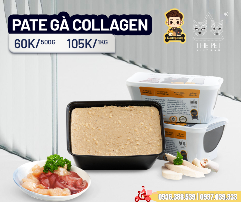 Pate tươi cho chó mèo The Pet Viet Nam