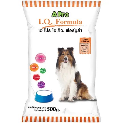 Hạt chó Apro I.Q Formula 500g
