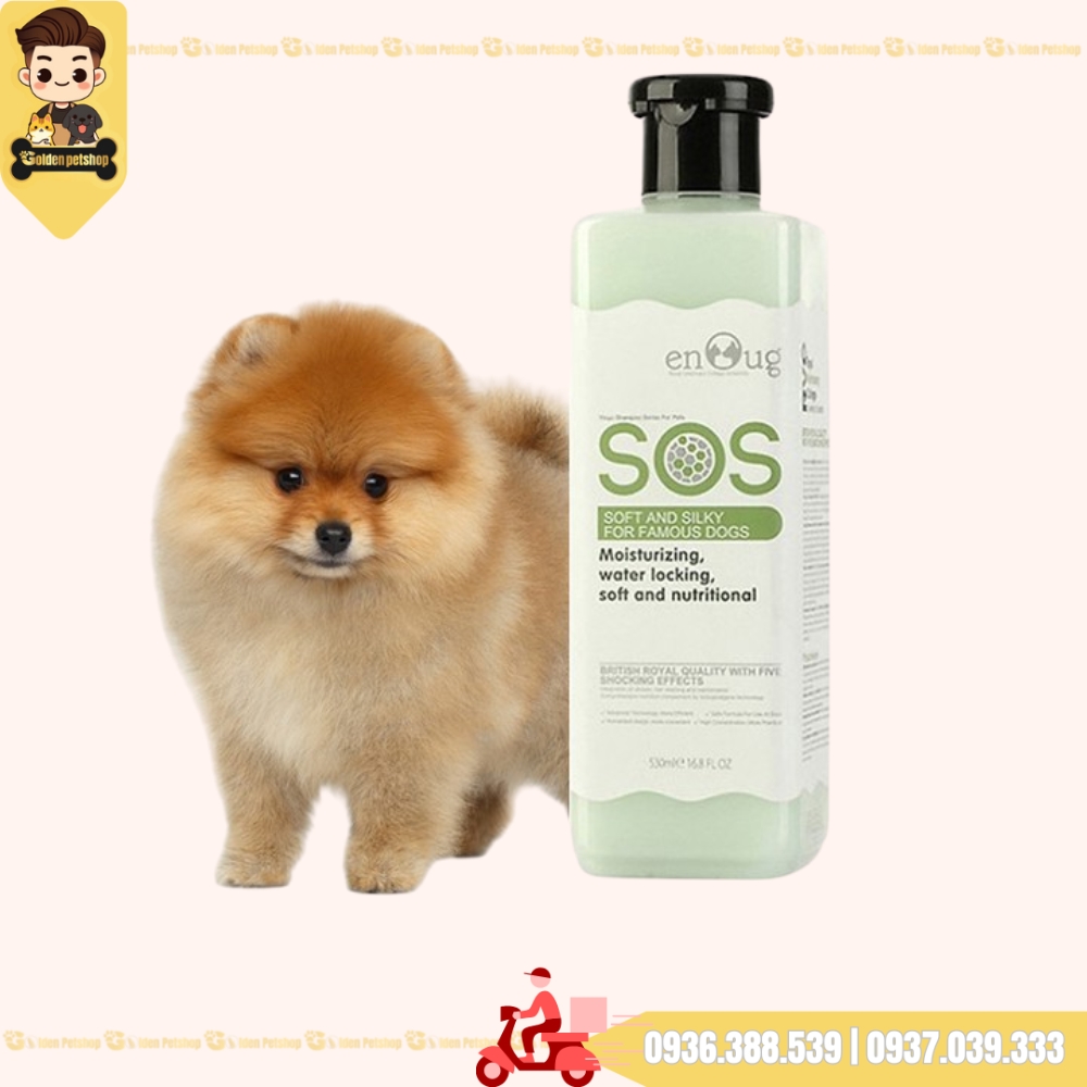 Sữa tắm cho chó mèo SOS - Nhiều loại - Chai 550ml
