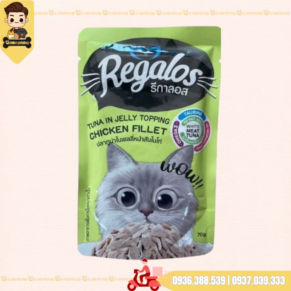 Pate cho mèo Regalos Thái Lan - gói 70g