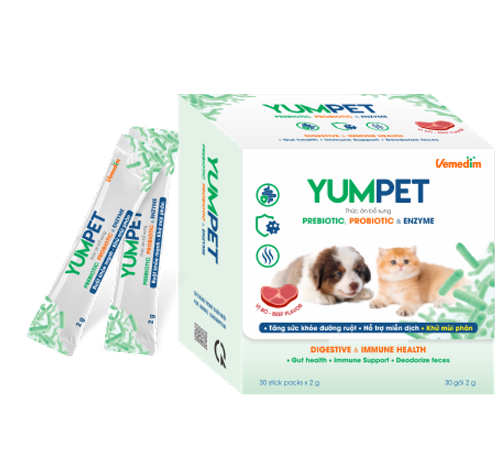 Yumpet - Hỗ trợ tiêu hóa, tăng đề kháng cho chó mèo