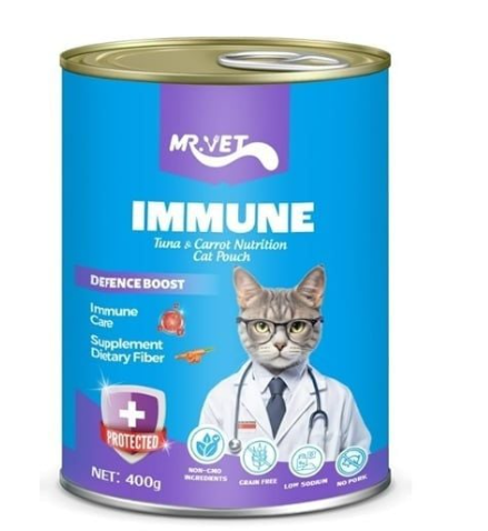 Pate mèo Mr.Vet 400g