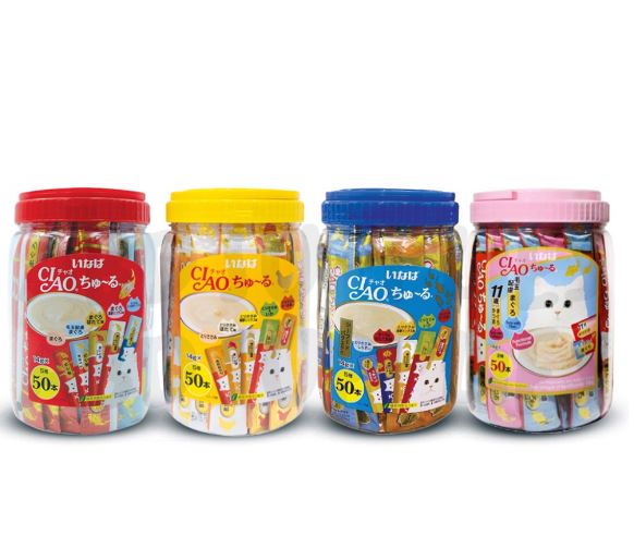 Súp thưởng cho mèo CIAO Churu Inaba 50 Thanh Chính Hãng