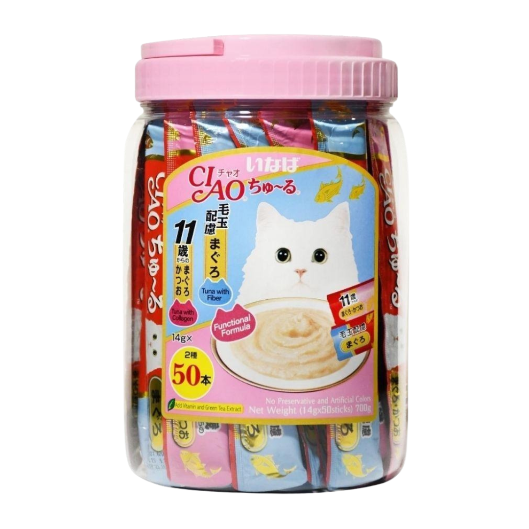 Súp thưởng cho mèo CIAO Churu Inaba 50 Thanh Chính Hãng