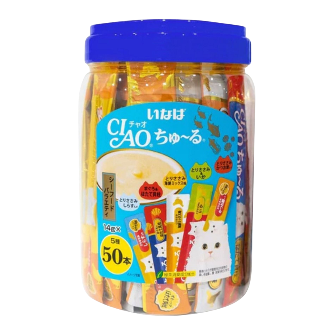Súp thưởng cho mèo CIAO Churu Inaba 50 Thanh Chính Hãng