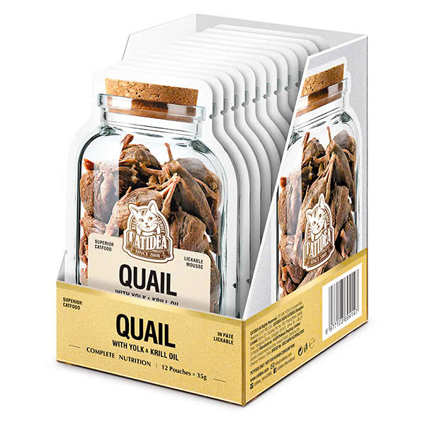 Pate Cho Mèo Real & Raw Catidea 35g