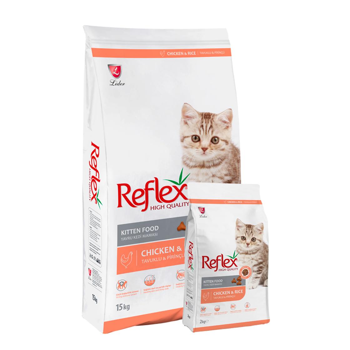 Thức ăn cho mèo Reflex Kitten - Vị Gà gạo cho Mèo con
