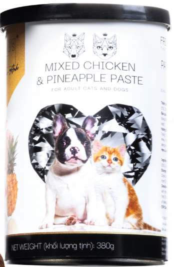 Pate cho chó mèo King's Pet - lon 380g