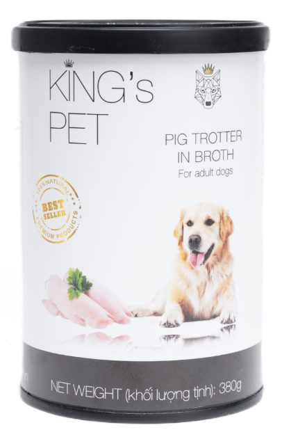 Pate cho chó mèo King's Pet - lon 380g