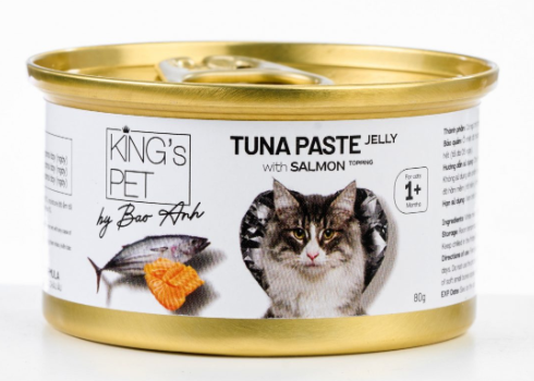 Pate cho chó mèo King's Pet - lon 380g
