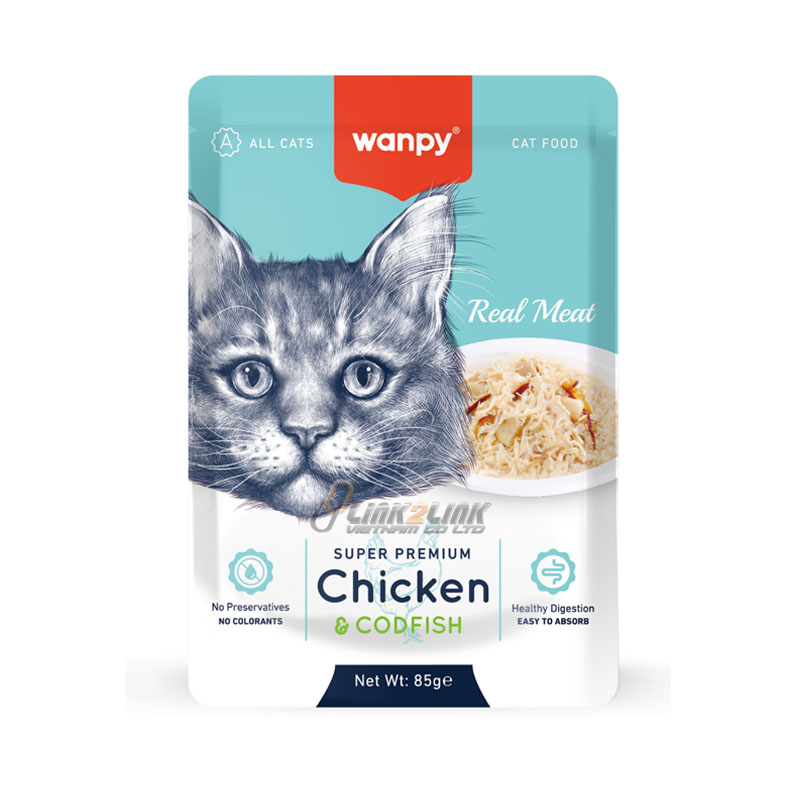 Pate Wanpy Mèo 85g