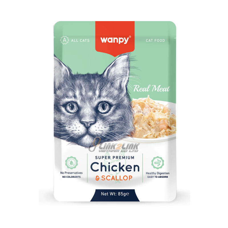 Pate Wanpy Mèo 85g