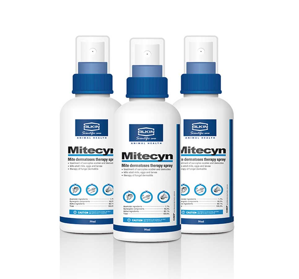 Thuốc trị ve, trị ghẻ Mitecyn 50ml