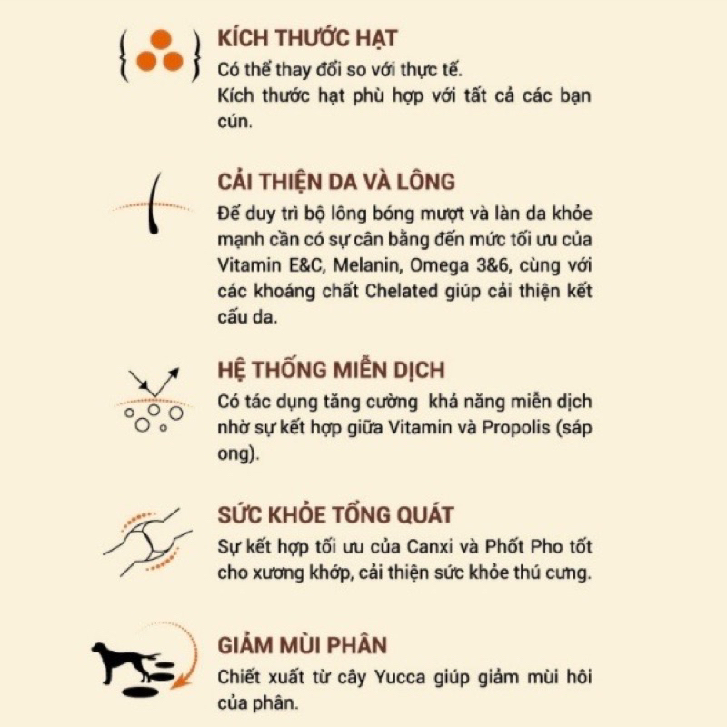 Thức ăn hạt cho chó Hug