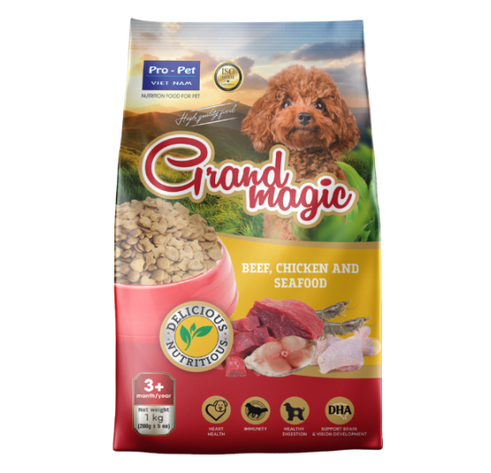 Thức ăn cho chó Grand Magic - Pro Pet 1Kg