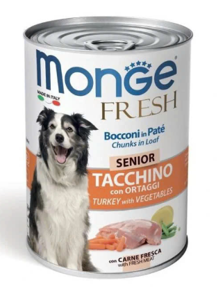 Pate Monge cho chó Lon 400g