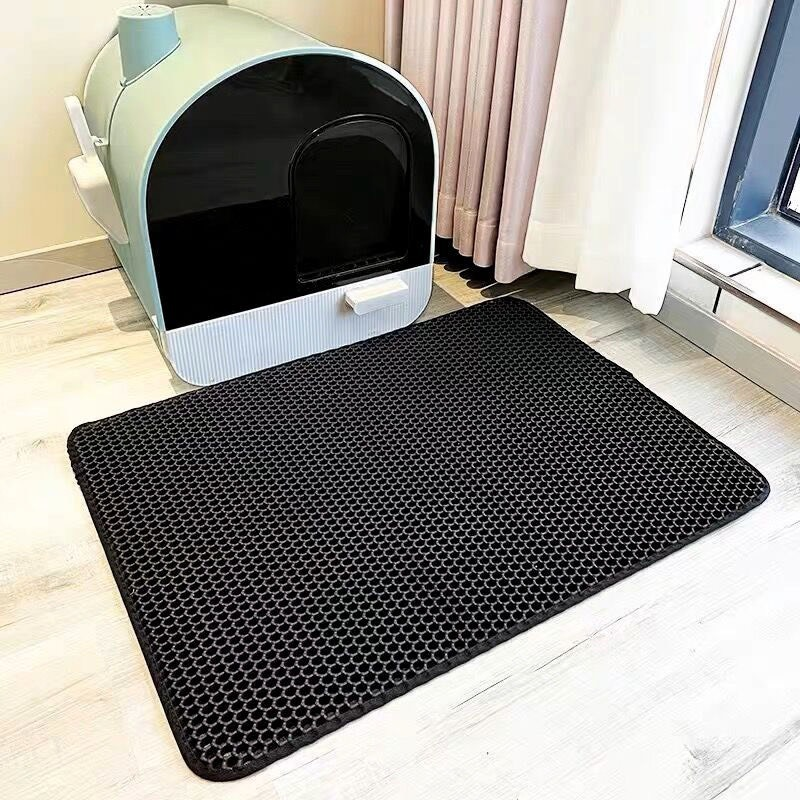 Thảm lót khay cát vệ sinh chống văng cát cho mèo - Nhiều kích cở