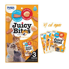 Bánh thưởng mềm cho Mèo INABA Juicy Bites - Nhiều vị