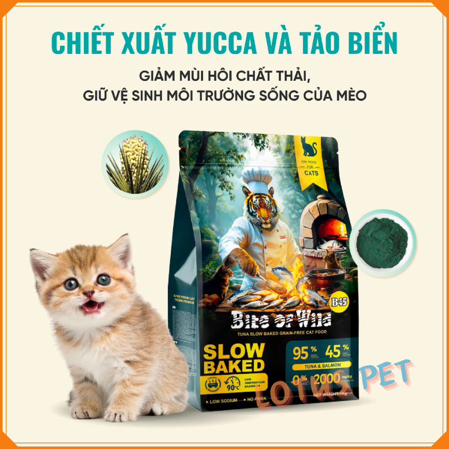 Hạt Mèo Bite Of Wild Chính Hãng | Grain Free Cho Mèo Mọi Lứa Tuổi