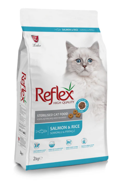 Thức ăn cho mèo Reflex Adult Salmon & Anchovy - Vị Cá hồi, cá cơm