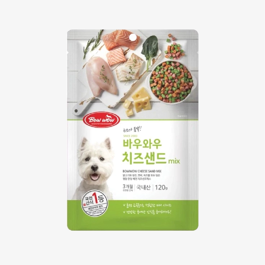Bowwow sanwich hỗn hợp 120g