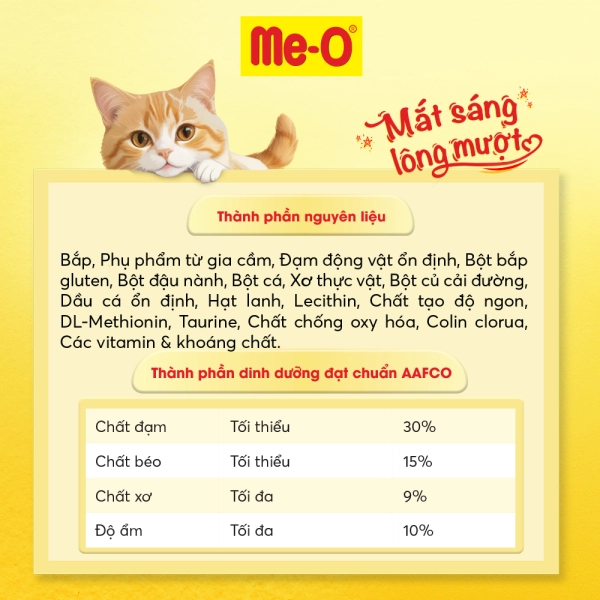 Hạt Me-O Persian Cat Cho Mèo Ba Tư