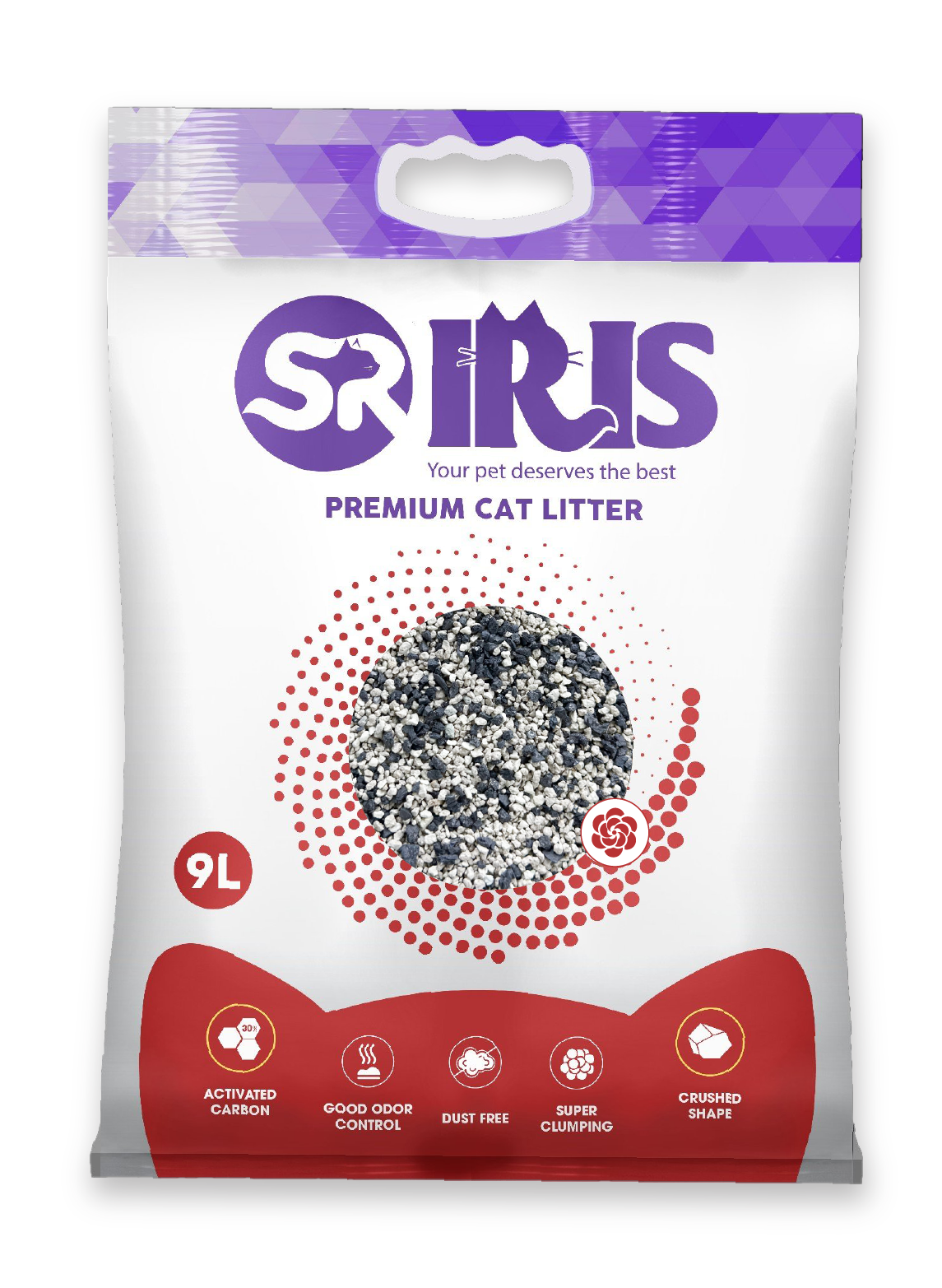 Cát vệ sinh cát đất sét Iris