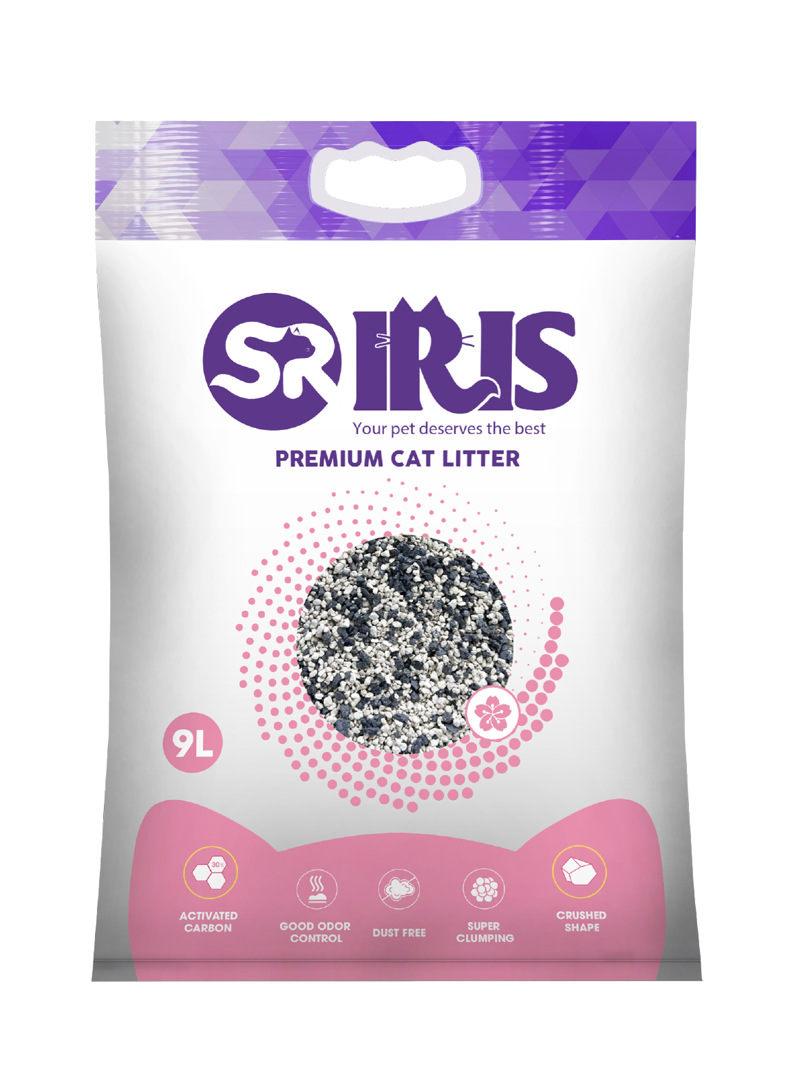 Cát vệ sinh cát đất sét Iris