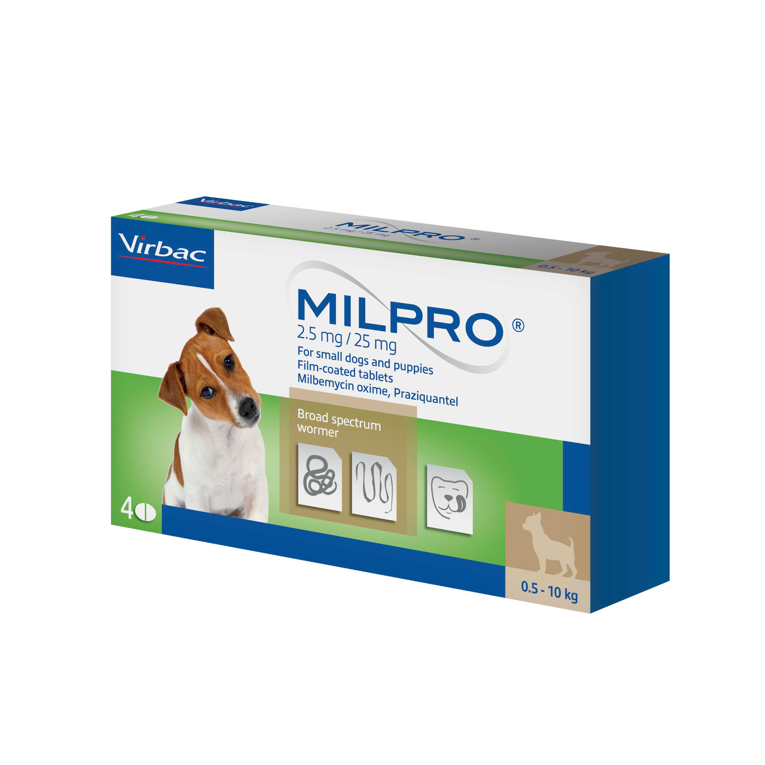 Thuốc xổ giun Milpro cho chó mèo