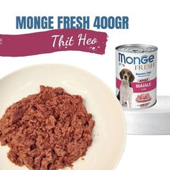 Pate Monge cho chó Lon 400g