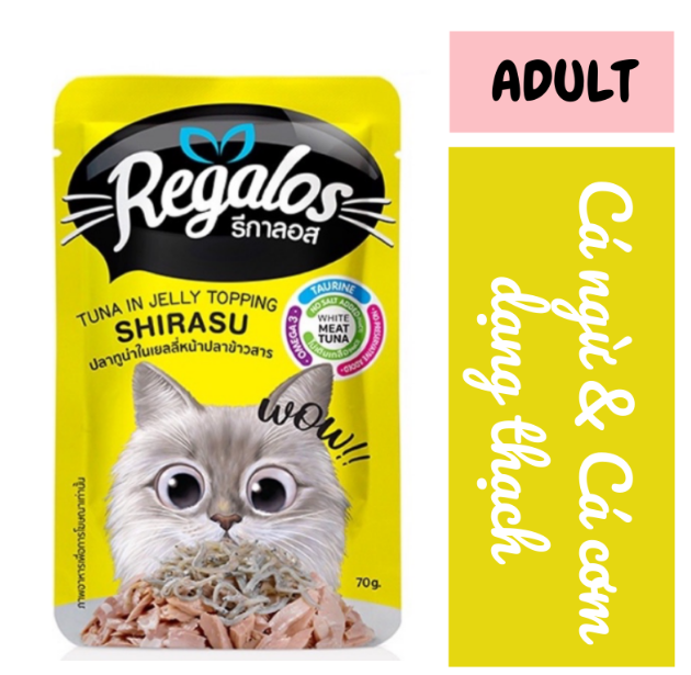 Pate cho mèo Regalos Thái Lan - gói 70g