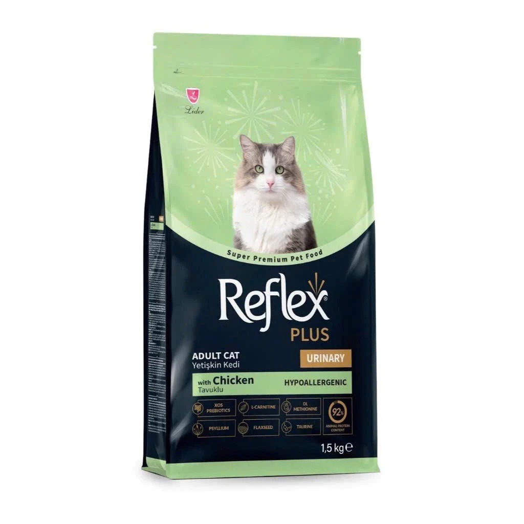 Hạt Reflex Plus Urinary Chicken cho mèo tiết niệu vị gà 1.5kg