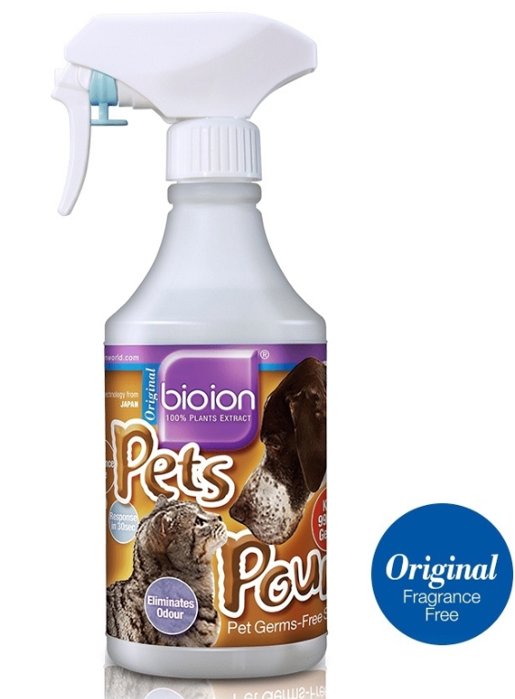 Xịt khử mùi cho thú cưng Bioion 500ml