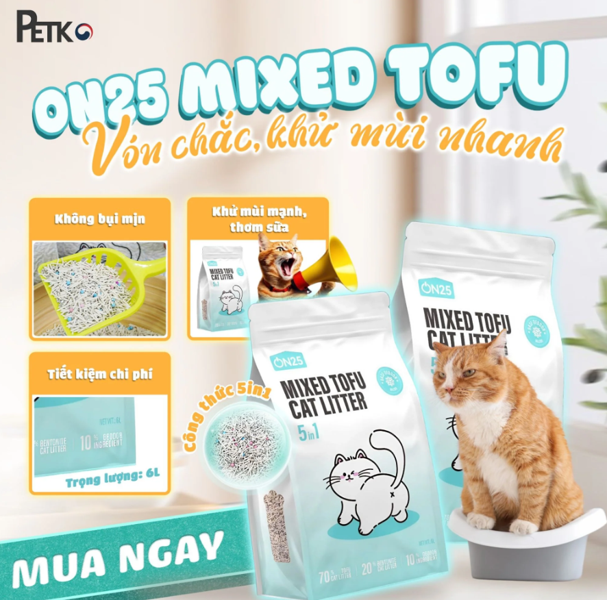 Cát đậu nành ON25