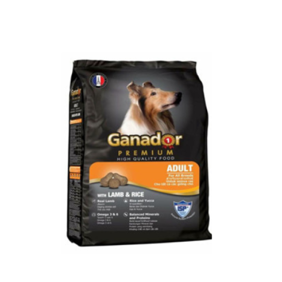 Thức ăn cho chó trưởng thành Cừu và gạo - Ganador Premium