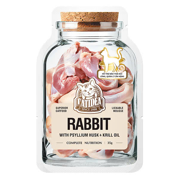 Pate Cho Mèo Real & Raw Catidea 35g
