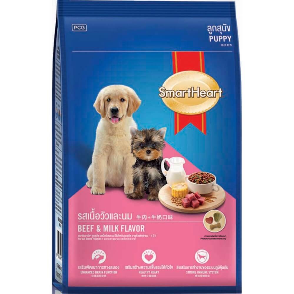 Thức ăn cho chó con Smartheart Puppy - chó dưới 12 tháng