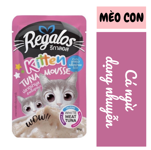 Pate cho mèo Regalos Thái Lan - gói 70g
