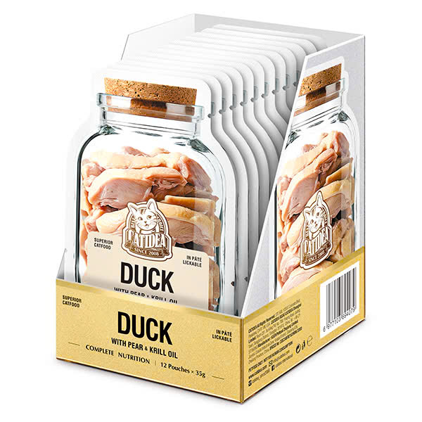Pate Cho Mèo Real & Raw Catidea 35g